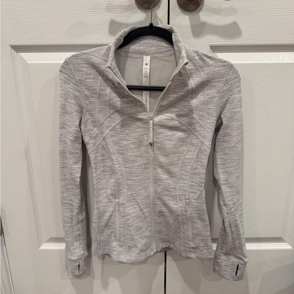Lululemon Light Gray Define Jacket